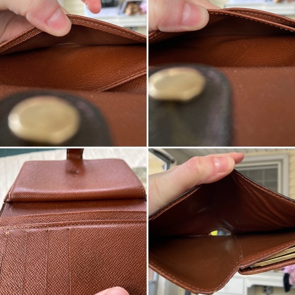 ❌SOLD❌ Louis Vuitton Vintage Y2K Monogram Kisslock Compact Wallet - Picture 11 of 16